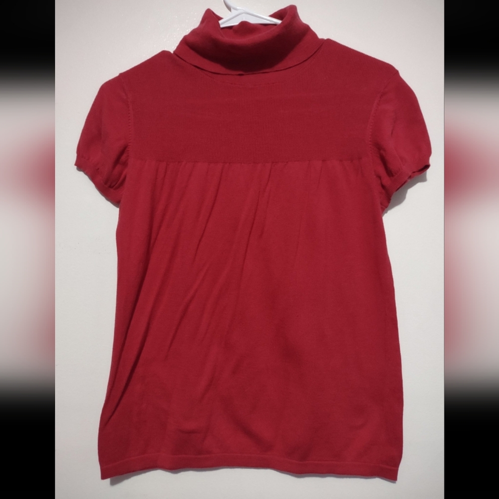 Ann Taylor Loft Short Sleeve Blouse (Woman's XS)